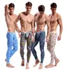 Uomo Intimo termico mutandoni pantaloni termici abbigliamento caldo Pantaloni da uomo in cotone Pigiama Bohemia Bottoms Tuta Keep Zentai Leggin265C