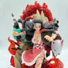 Giocattoli con le dita 33 cm Kimetsu No Yaiba Anime Figure Demon Slayer Action Figure Gk Kamado Nezuko Figurine Collection Modello Doll Toys con la luce