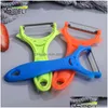 Fruit Vegetable Tools Peeler Tool Stainless Steel Super Sharp Professional Cooking Knife For Carrot Potato Slicer Kitchen Homefavor Dhwbp