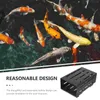 Baguettes 3 pièces support d'aquarium support suspendu pot aquatique cintres en plastique conteneur