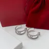 Designer designed elegant earrings suitable for women's fashion. New exquisite earrings as an anniversary birthday Christmas gift box