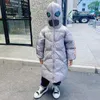 Daunenmantel 2023 Koreanischer Winter Kinder Jungen Daunenjacke Cartoon Wasserdicht Mit Kapuze Mädchen Oberbekleidung Mantel 3-12 Jahre Kinder Teenager Parka Outfit J231013