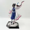 Finger Toys 29 cm démon tueur Kochou Shinobu Figure d'anime Kimetsu No Yaiba Figurine d'action Gyuutarou/daki/uzui Tengen Figurine modèle poupée jouets