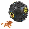 Dog Toys Chews Pet Puppy Sound Ball Leakage Food Toy Cat Squeaky Squeaker Supplies Play Drop Delivery Home Garden Dh0Pu