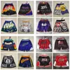 Just Basketball Don Authentic Pantalones Supersonic Sport Shorts Mitchell & Ness Zipper Wear Pant With Pocket Sweatpants Hip Pop S231T