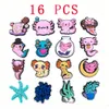 Аксессуары для ботинок Charms Accessories 1pc милый животный Axolotl Buckle Design Diy сад подходит для засорень