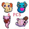 Аксессуары для ботинок Charms Accessories 1pc милый животный Axolotl Buckle Design Diy сад подходит для засорень