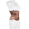 Vita pancia Shaper 9 pollici corto busto sottoseno corsetto 12 pezzi plastica raso disossato resistente allenatore corpo a clessidra 231013