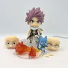 Finger Toys #1741 Fairy Tail Natsu Dragneel Anime Figure #1924 Lucy Heartfilia Action Figure Fairy Tail Figurine Modello da collezione Giocattoli per bambole