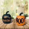 1 pz Luce Lanterna Zucca di Halloween, Simulazione Ornamento di Zucca, Artigianato, Ornamento di Zucca di Halloween, Adatto per Feste, Decorazioni Gotiche Decorazioni di Halloween