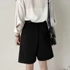 Shorts pour femmes Femmes Arrivée Chic Ulzzang Lâche Pantalon à jambes larges Mode Casual Filles Tout-Match Taille Haute Rue Confortable Été