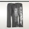 Pantaloni Hellstar Wash Distress Vintage Uomo Donna High Street Autunno Inverno Pantaloni casual