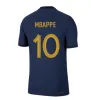 Benzema Maillots de football français 2023 MBAPPE GRIEZMANN POGBA 21 22 23 Francia Hommes Enfants Kimpembe Fekir Maillot 100e Chemise Hommes Kante Maillots de football Chemise