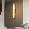 Lâmpada de parede relógio casa-eletrodomésticos ferro de bronze interior iluminação led casa quarto loft retro corredor