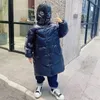 Daunenmantel 2023 Koreanischer Winter Kinder Jungen Daunenjacke Cartoon Wasserdicht Mit Kapuze Mädchen Oberbekleidung Mantel 3-12 Jahre Kinder Teenager Parka Outfit J231013