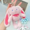 ぬいぐるみ人形かわいいソフトバニーのおもちゃぬいぐるみ動物人形プル耳ウサギkawaiiキーチェーン枕ベイビーおもちゃ