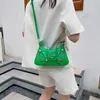 Super Hot Women's Bag 2023 New Sweet Cool Spicy Girl Underarm Single Shoulder Oblique CrossCode 3298