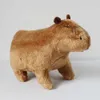 Mascot kostymer 18 cm simulering capybara fyllda djur plysch leksak fluffy capybara docka mjuk leksak barn födelsedag julklapp leksak hem rumsdekor