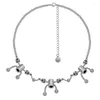 Hänghalsband Eetit Stylish Unique Metal Vintage Chain Creative Statement Machinery Fashion Halsband Silver Color Personality Charm