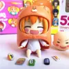 Finger Toys 524# Doma Umaru Anime Figure 524b# Himouto Umaru-chan Figurine Doma Umaru Figurine à collectionner modèle poupée jouets cadeau 10 cm