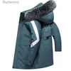 Parkas de plumón para hombre Abrigo de plumón de pato blanco Chaquetas acolchadas para hombre Nueva ropa de invierno con capucha de longitud media Abrigos para hombre guapo Parka Winter Man JacketL231014