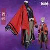 Cosplay Anime jeu Genshin Impact Kaedehara Kazuha ami Tomo Tomokazu Cosplay Costume Inazuma femme homme rouge Kimono Halloween Costume accessoire