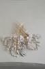 Wedding Hair Jewelry Porcelain Flower Hair Pins Clips Opal Head Pieces Gold Silver Color Hairpins For Brides Women Bridal Jewelry Wedding Accessories 231013