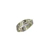 formato de padrão simples liso em anel de ouro tamanho 7 8 9 10 11 anéis de aço inoxidável para mulheres287r