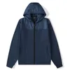 Custom hoge kwaliteit herfst/winter hooded sport katoenen hoodie heren Vest rits losse sport casual top jumper 7209 #
