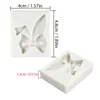 Stampi da forno Fiocco Bowknot Stampo per torta in silicone Decorazione lecca-lecca Sugarcraft Cioccolato Cupcake Strumenti in resina Decorazione fondente