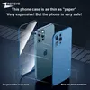 حالات الهاتف الخلوي Zroteve 360 ​​غطاء كامل لـ iPhone13 Pro Max Case Glass + غطاء خلفي للكمبيوتر الشخصي لـ iPhone 13 11 12 Mini X S XS XR Cases L230823