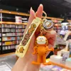 Porte-clés chat Garfield de dessin animé pour femme, poupée mignonne et amusante, pendentif pour Couple, bibliothèque, clé de voiture, pendentif pour homme