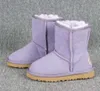 24 new Hot SALE New Real Australia Haute qualité Kid Garçons filles enfants bébé bottes de neige chaudes Étudiants adolescents Neige Hiver DORP expédition U