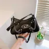 Super Hot Women's Bag 2023 New Sweet Cool Spicy Girl Underarm Single Shoulder Oblique CrossCode 3298