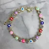 Strand Wholesale Demon Eye Turkish Colorful Eyes Enamel Jewelry Charm Amulet Bracelet