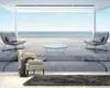 Bakgrundsbilder Papel de Parede Modern Sea View Residential Interiör Landscape 3D Space Wallpaper Mural vardagsrum sovrum hem dekoration