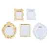 Accessoires pour maison de poupée 112 Accessoires de cadre miniature pour maison de poupée Meubles Miroir miniature Miroir de salle murale Miroir de maison de poupée 231013