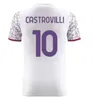 23 24 ACF Fiorentina Soccer Jerseys 2023 Florence MILENKOVIC JOVIC A. CABRAL CASTROVILLI chemise J. IKONE CHIESA AMRABAT CALLEJON Uniforme de football 2024 hommes enfants