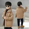 Down Coat Boys Coat Jacket Thick Warm Coat For Boys Casual Style Kids Coat Teenage Kids Winter Clothing J231013