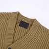 Huvtröjor i mäns plus storlek Sweatshirts Hösten / vintern 2023Acquard Stick Machine E Anpassad JnLarged Detail Crew Neck Cotton 653G5