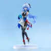 Fingerspielzeug 22 cm Ganyu Genshin Impact Anime Figur Kamisato Ayaka/Ganyu Plenilune Gaze Actionfigur Yae Miko/Paimon/Klee Figur Puppenspielzeug