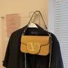 Bags2023 One Shoulder Handbag Underarm Chain Bag Women's Fashion Versatile Crossbody Model 5598
