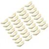 Dinnerware Sets 50 Pcs Sushi Boat Disposable Serving Tray Plate Wood Plastic Dessert Containers