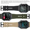 K55 militar relógio inteligente masculino 1.85 polegada 2023 bluetooth chamada 350mah 24h monitor saudável ao ar livre ip68 à prova dip68 água smartwatch