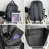 Plecaki PU skórzane plecak Mężczyźni Mężczyźni szkolne szkolne torby Unisex Waterproof Notebook Luksusowy designerka torba laptopa za 231013