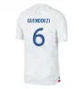 BENZEMA Camisetas de fútbol francesas 2023 MBAPPE GRIEZMANN POGBA 21 22 23 Francia Hombres Niños KIMPEMBE FEKIR maillot 100a camiseta hommes Kante Maillots de Football Shirt