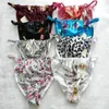 Yavorrs 8Pieces Women's Silk String Panties Bikini Flower Size S-XXL222V