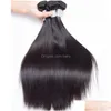 Cabelo humano tece atacado 8a brasileiro em linha reta 30 Polegada tecer pacotes5433056 produtos de entrega de gota remy virgem dhc6k