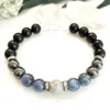 MG0880 Ny design Men's A Garde Kyanite Armband Natural Hematite Labradoritoritarmband Handgjorda svarta turmalinsmycken2978