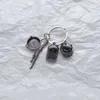 Mini porte-clés de jeu de manger du poulet, petit coffret cadeau de 456 pièces, pendentif d'arme de niveau 3 de poêle de survie Jedi